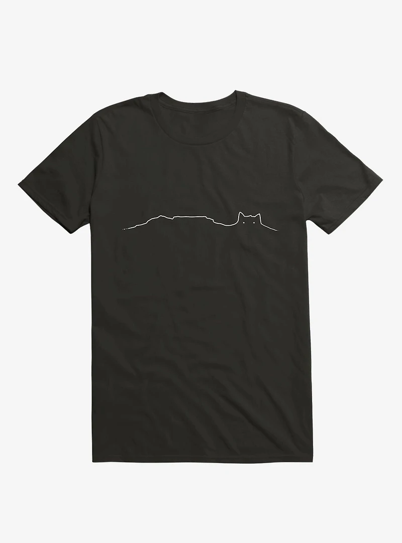 Mountain Lion's Head Cape Town Black T-Shirt