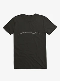 Mountain Lion's Head Cape Town Black T-Shirt