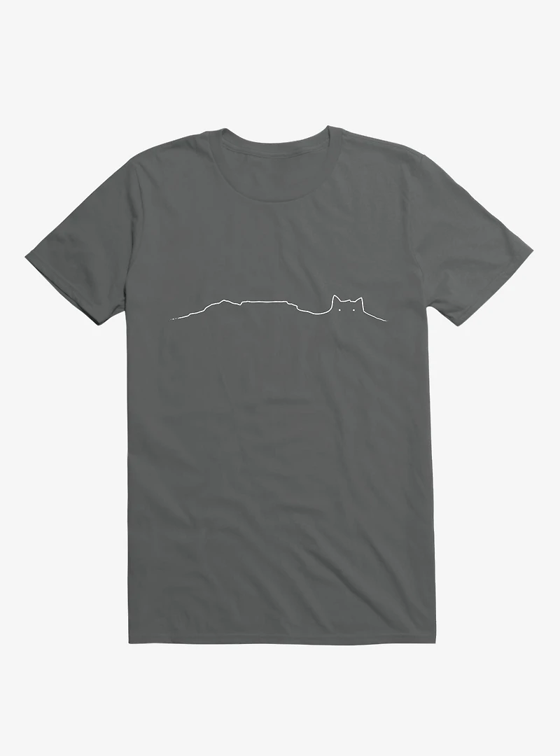 Mountain Lion's Head Cape Town Charcoal Grey T-Shirt