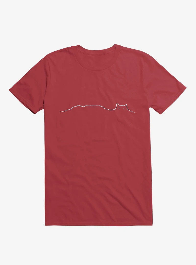 Mountain Lion's Head Cape Town Red T-Shirt