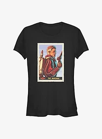Star Wars The Mandalorian Marshal Card Girls T-Shirt