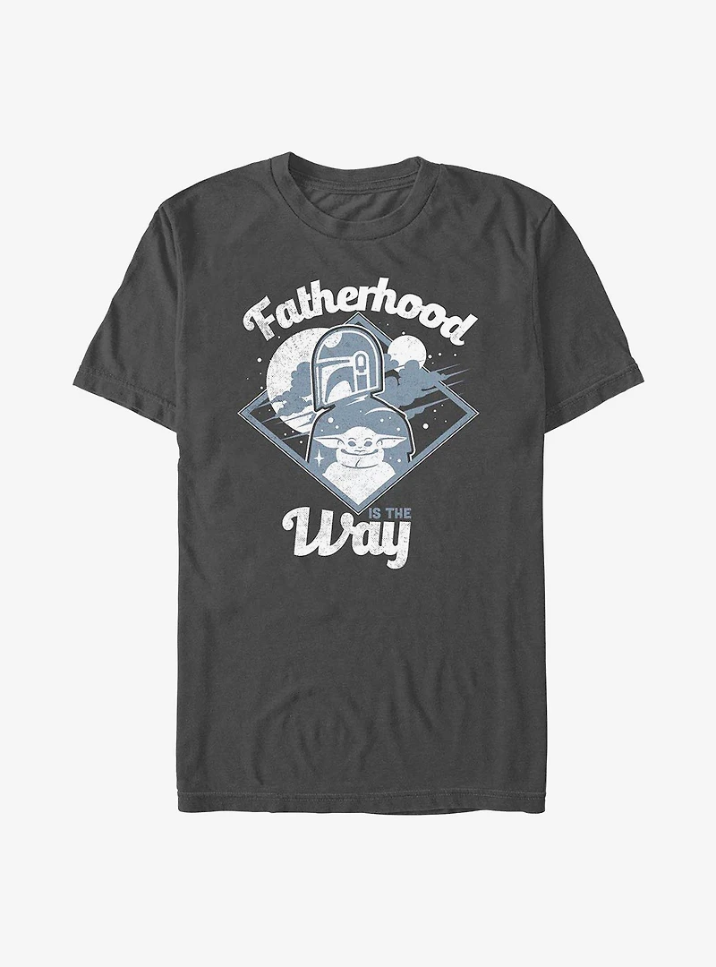 Star Wars The Mandalorian Fatherhood Is Way T-Shirt