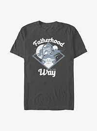 Star Wars The Mandalorian Fatherhood Is Way T-Shirt