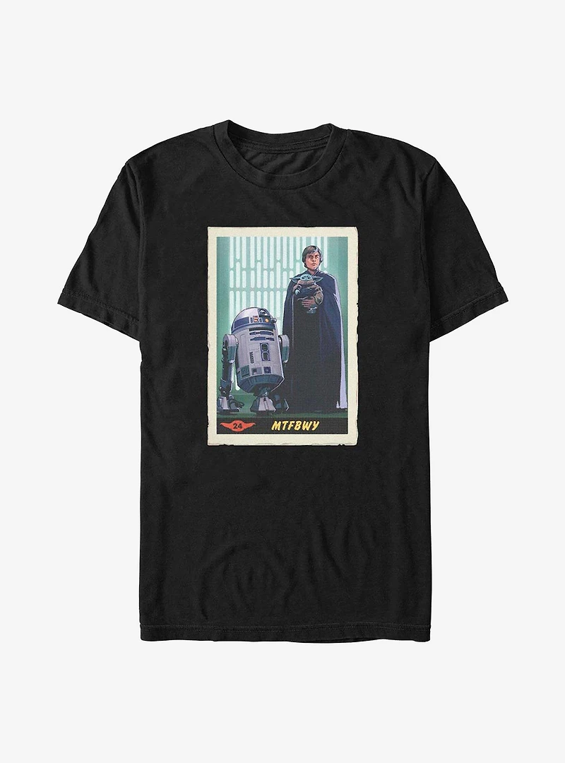 Star Wars The Mandalorian Training MTFBWY Card T-Shirt