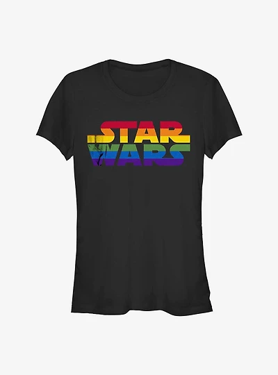 Star Wars Rainbow Logo T-Shirt