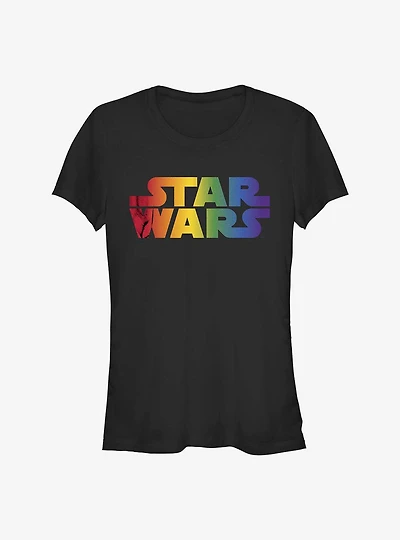 Star Wars Rainbow Logo T-Shirt