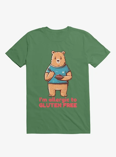 I'm Allergic To Gluten Free Bear T-Shirt