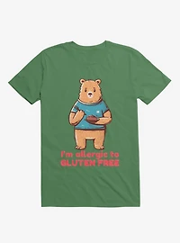 I'm Allergic To Gluten Free Bear T-Shirt