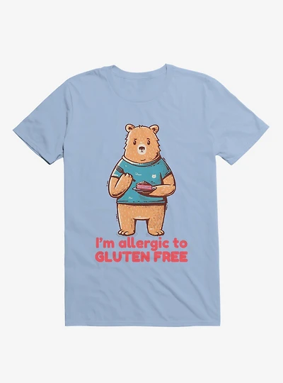 I'm Allergic To Gluten Free Bear T-Shirt
