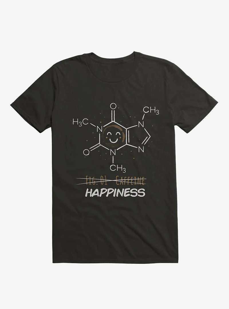 Caffeine Happiness T-Shirt