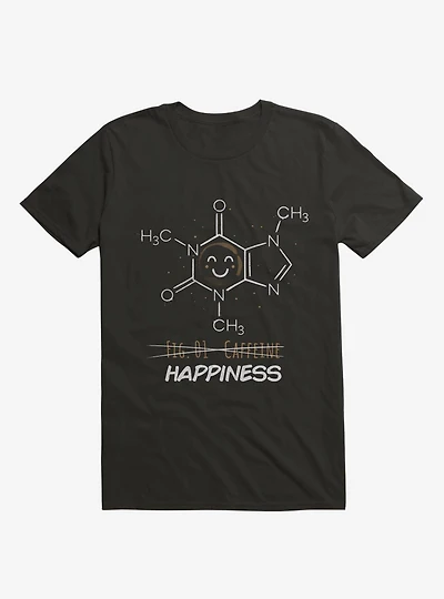 Caffeine Happiness T-Shirt
