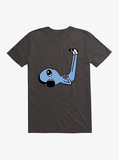 Strange Planet Centered Headphones Limb Elevation Being Blue Version T-Shirt