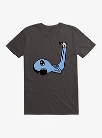 Strange Planet Centered Headphones Limb Elevation Being Blue Version T-Shirt
