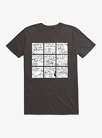 Strange Planet Transport Me To The Orb Match B&W T-Shirt
