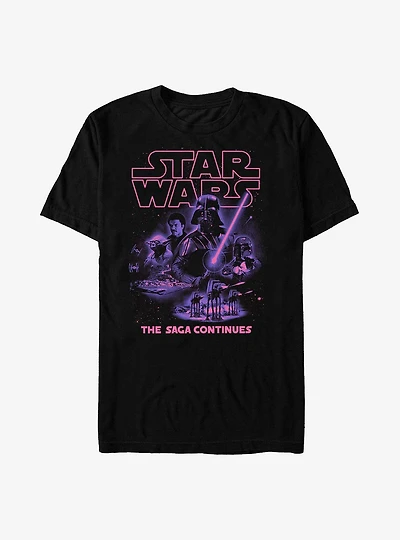 Star Wars Saga Continues T-Shirt