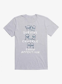 Strange Planet Survive Chuckle Show Affection Characters T-Shirt