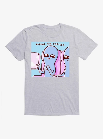 Strange Planet Hoping For Snacks T-Shirt
