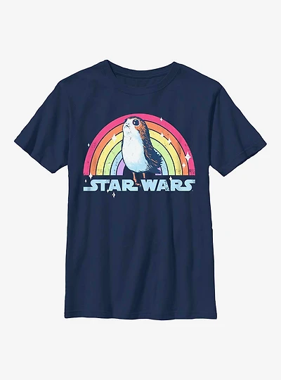 Star Wars Pride Porg Rainbow Youth T-Shirt
