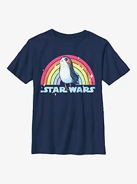 Star Wars Pride Porg Rainbow Youth T-Shirt