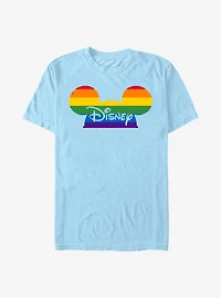 Disney Mickey Mouse Rainbow Pride Hat T-Shirt