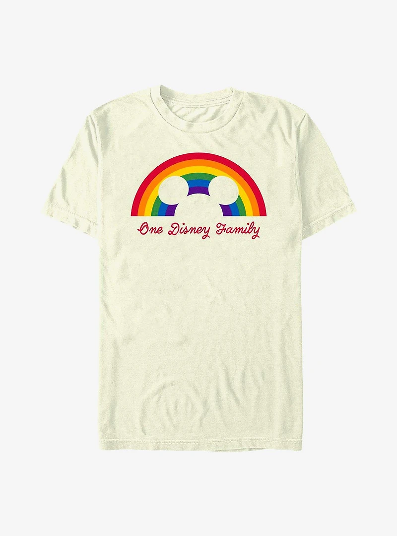 Disney Mickey Mouse Rainbow Our Family T-Shirt