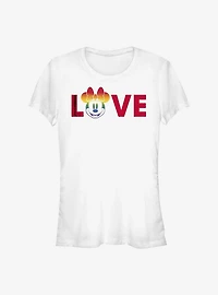 Disney Minnie Mouse Minnie Love Rainbow Pride T-Shirt