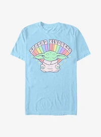 Star Wars The Mandalorian The Child Rainbow Spread Kindness T-Shirt