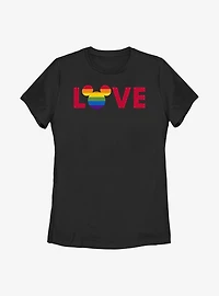 Disney Mickey Mouse Pride Ears Logo T-Shirt