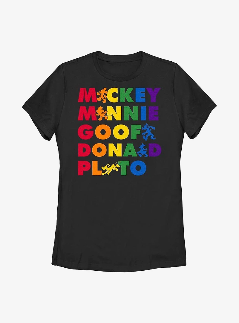 Disney Mickey Mouse Pride Friends T-Shirt