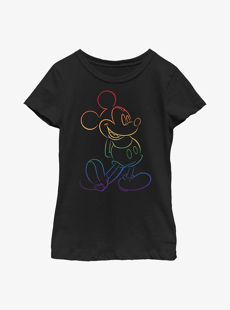 Disney Mickey Mouse Pride Big Prid Youth T-Shirt