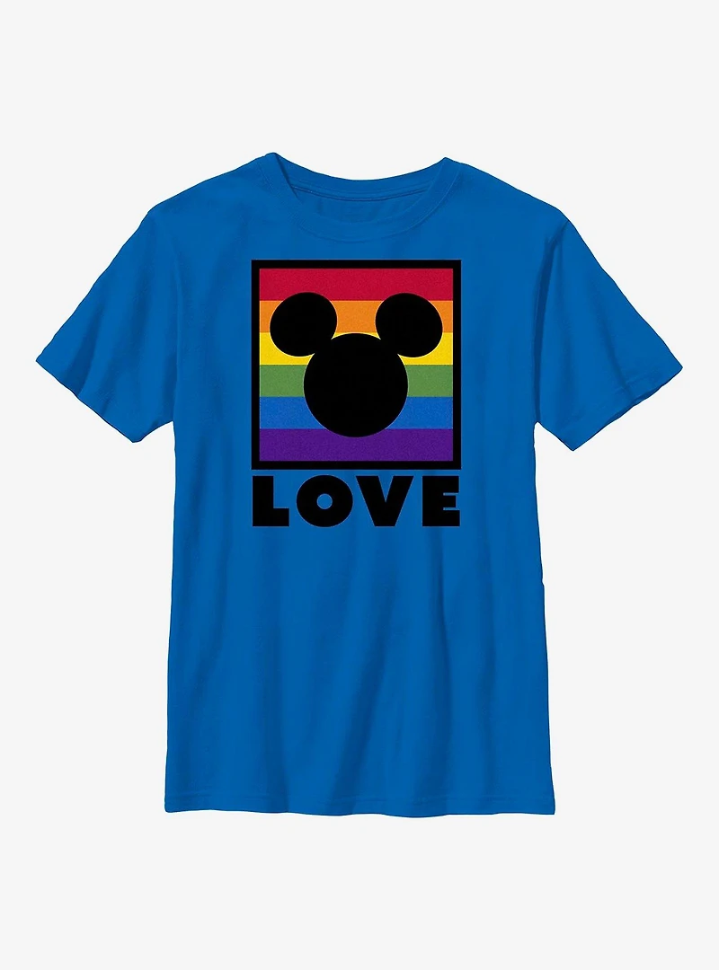Disney Mickey Mouse Pride Box Youth T-Shirt
