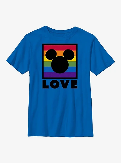 Disney Mickey Mouse Pride Box Youth T-Shirt