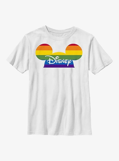 Disney Mickey Mouse Pride Hat Youth T-Shirt