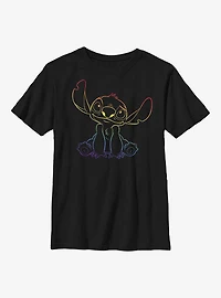 Disney Lilo And Stitch Pride Youth T-Shirt