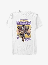 Star Wars The Mandalorian Signed Up Mando T-Shirt