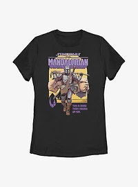 Star Wars The Mandalorian Signed Up Mando Womens T-Shirt