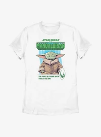 Star Wars The Mandalorian Strong Force Womens T-Shirt