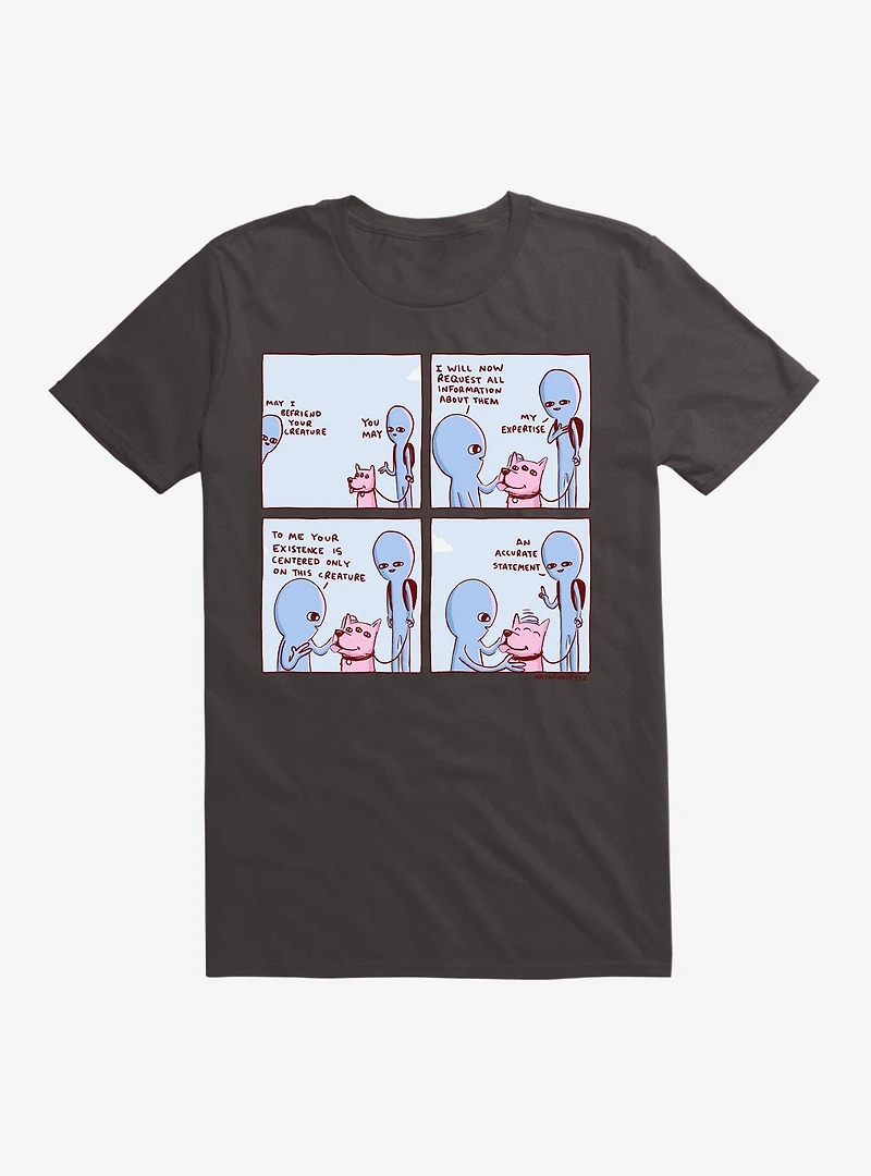 Strange Planet May I Befriend Your Creature T-Shirt