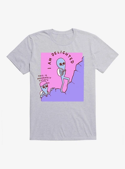 Strange Planet Moderately Unsafe T-Shirt