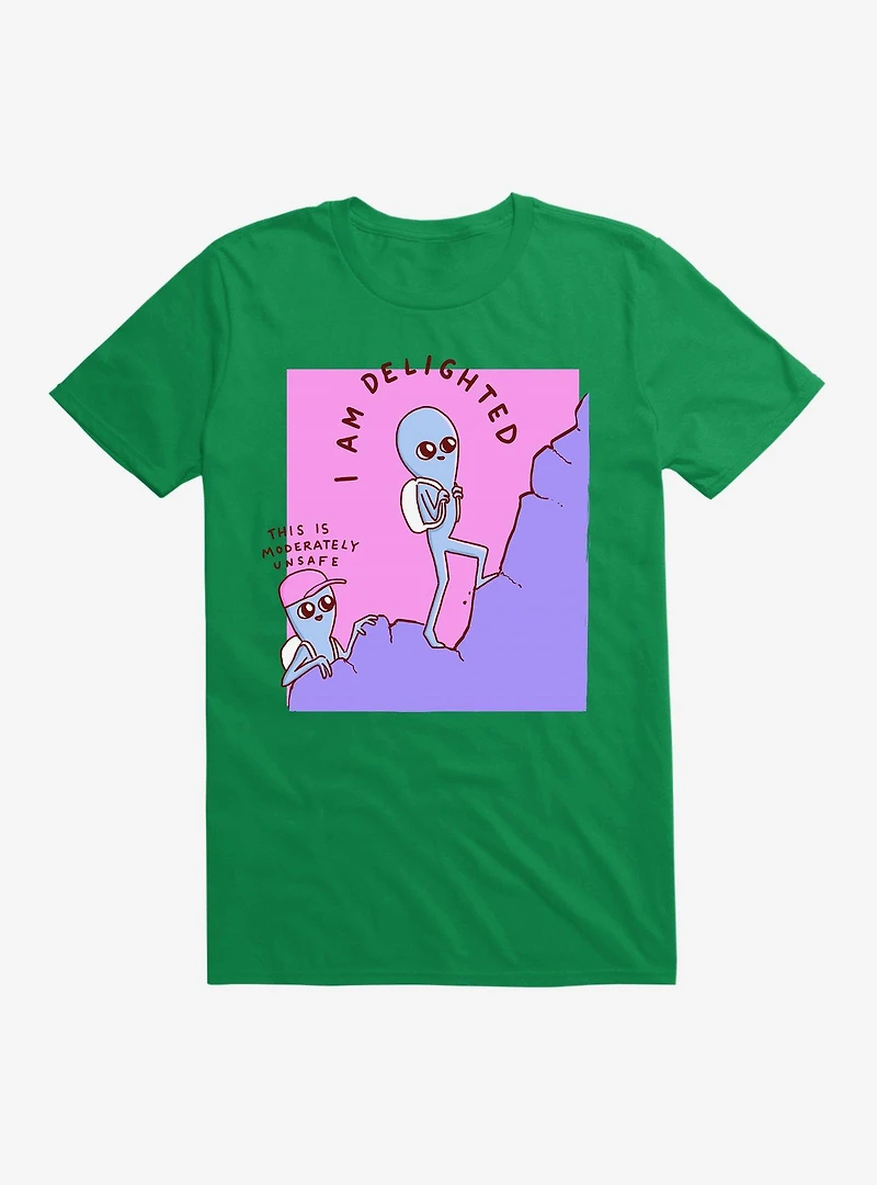 Strange Planet Moderately Unsafe T-Shirt