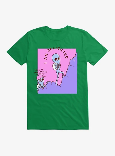 Strange Planet Moderately Unsafe T-Shirt