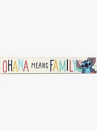Disney Lilo & Stitch Ohana Means Family Wall Decor