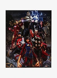 Marvel Avengers Group Wood Wall Decor