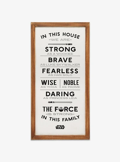 Star Wars Framed Wall Decor
