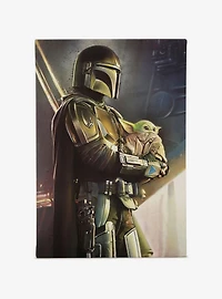 Star Wars The Mandalorian Mandalorian Canvas Wall Decor