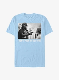 Star Wars Darth Vader Meme Button Pusher T-Shirt