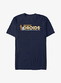 Star Wars Droids The Adventures Of R2-D2 And C-3PO T-Shirt