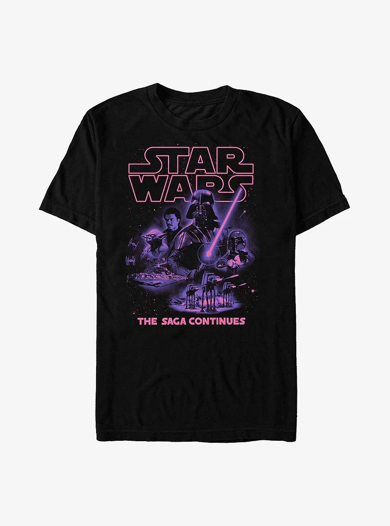 Star Wars The Saga Continues T-Shirt