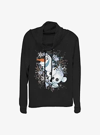 Disney Frozen Olaf Dream Cowlneck Long-Sleeve Girls Top