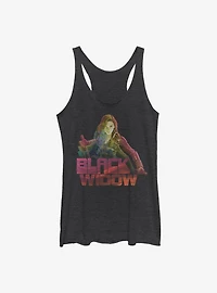 Marvel Black Widow Pose Girls Tank